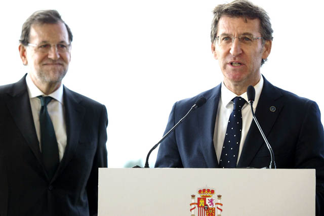 MArinao Rajoy y Alberto Nez Feijo. Fuente: Vozppuli.com