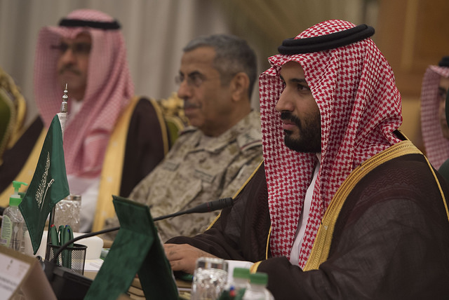 El prncipe heredero de Emiratos rabes Unidos, Mohamed bin Salmn | James N. Mattis Filckr/CC