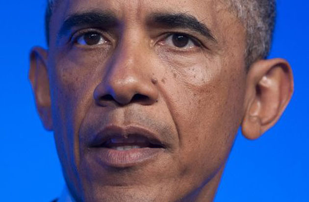 Obama durante un discurso en la cumbre de la OTAN | AFP