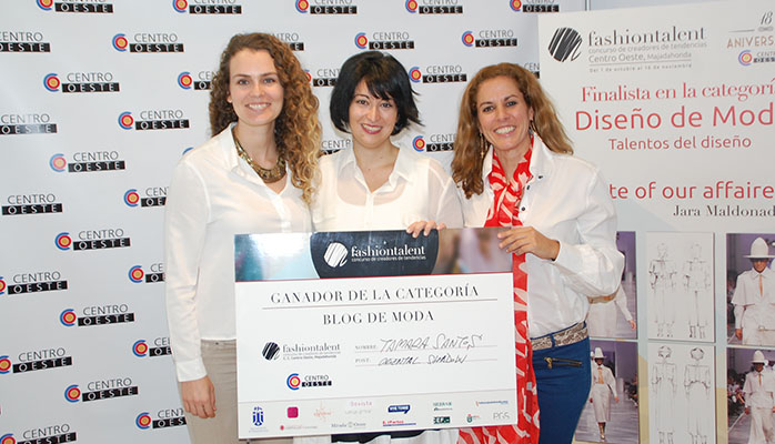 De izq. a dcha.: Doali Rodrguez (Postgrado UFV), Tamara Santos y Luca Lpez (directora de Comunicacin de Postgrado UFV)